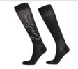 Pitkät sukat Gemmag mustat Equiline Glamour - Ratsastajan asusteet - 024487 - 1