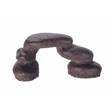 Tekokivet akvaarioon mustat 15x7.2x7.3cm OZami - Akvaarion tarvikkeet ja hiekat - 037657 - 1
