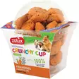 Crunchy Cup Porkkana - pellavansiemenherkku 200g Zolux - Pieneläinten herkut ja namipalat - 059587 - 3