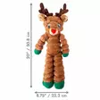 Holiday Shakers Poro 51cm ruskea KONG - Koiran pehmolelut - 054487 - 2