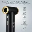 Kuivaaja Portable Pet Dryer johdoton musta Tauro Pro Line - Turkinkuivaimet, suoristajat - 053237 - 2