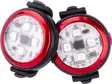 Led-valo Luumi 2kpl USB-ladattava punainen Curli - Koiran heijastimet ja turvavalot - 054457 - 1