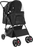 Lemmikkikärryt Anda mustat Flamingo - Koiran kärryt ja trolleyt - 057677 - 1