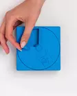 Lisäpala Oli aktivointipeliin sininen 12x12x4,5cm Pawzler - Koiran aktivointilelut - 059887 - 3