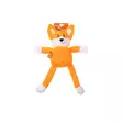 Pehmokettu Freddy The Fox 45cm oranssi Pulldozers Growl - Koiran pehmolelut - 054517 - 1