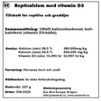 Repti Calsium + D3 vit. 227g Zoomed - Matelijoiden ruokinta ja lisäravinteet - 043817 - 2