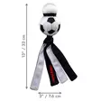Wubba Sport Football L 33cm KONG - Koiran pehmolelut - 058017 - 2