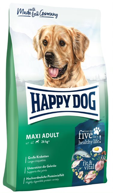 Adult Maxi 14kg Fit & Vital Happy Dog - Koiran kuivaruoat aikuisille koirille - 019007 - 1
