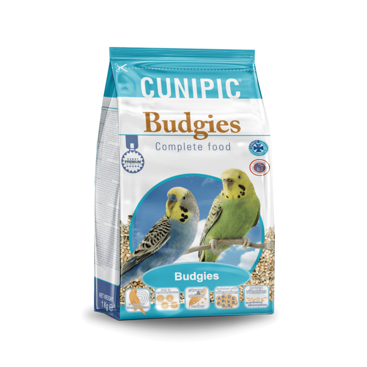 Budgies Premium Line Cunipic - Lemmikkilintujen ruoka - 038497 - 1