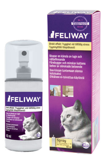 Feromonisuihke 60ml Classic Feliway - Kissan feromonit ja rauhoittavat - 003377 - 1