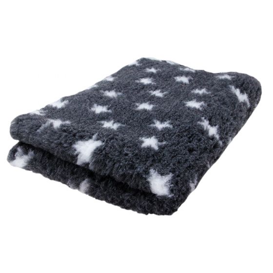 Foxy Fur alusta harmaa, valkoinen tähti - Koiran alustat ja matot - 038857 - 1