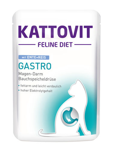 Gastro Ankka Riisi 85g pss Kattovit - Kissan erikoisruokavalio säilykkeet - 003717 - 1