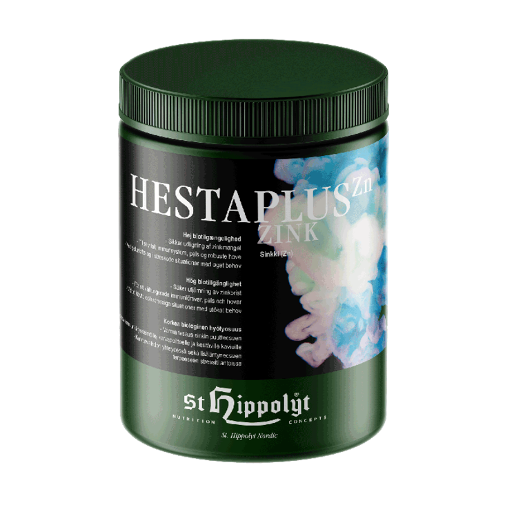 Hestaplus Zink 1kg St Hippolyt - Hevosen kivennäiset ja vitamiinit - 028637 - 1