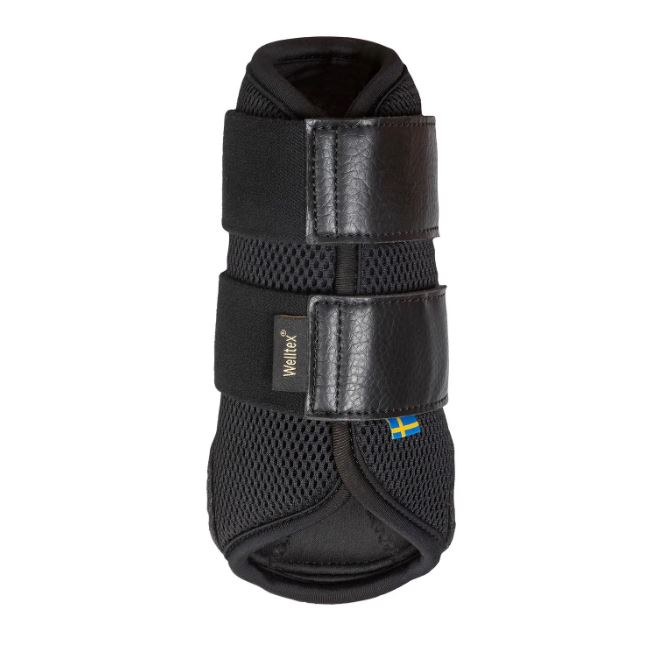 Hivutussuojat pitkät Airflow Brush Boots musta Back On Track - Hevosen vuohis- ja hivutussuojat - 030257 - 1