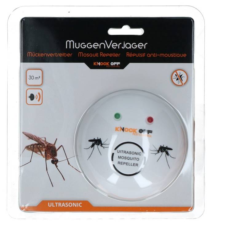 Hyttyskarkotin pistorasia 10cm Knock Off - Tuhoeläinten ja hyöteisten torjunta - 028987 - 1