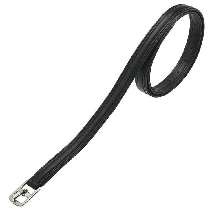 Jalustinhihnat 125cm musta, sisällä nylon Norton - Jalustimet ja -jalustinhihnat  - 026387 - 1