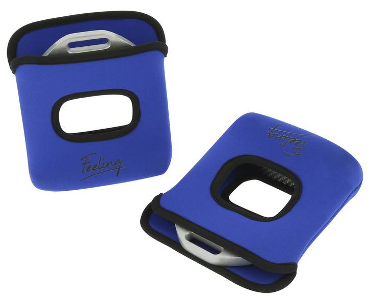 Jalustinpussit neopreeni sininen/musta Feeling - Hevosen varusteiden kuljetus ja säilytys - 022257 - 1