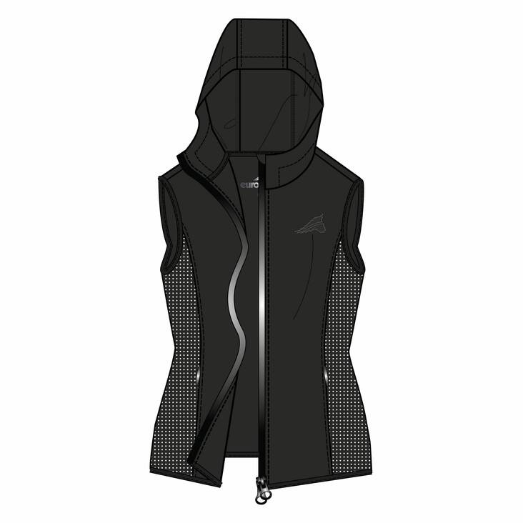 Kesäliivi Madeleine musta Euro-Star - Ratsastustakit ja -liivit - 039507 - 1