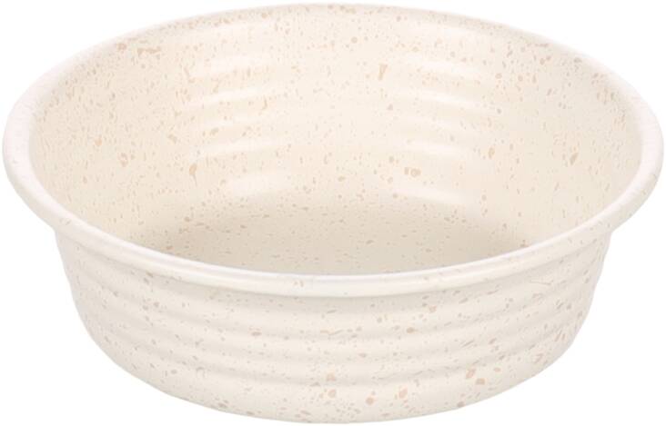 Metallikuppi Ligna valkoinen Flamingo - Koiran metallikupit ja telineet - 039287 - 1