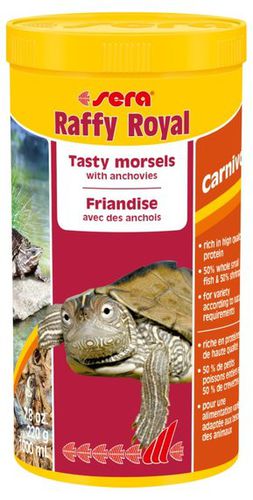 Kilpikonnan herkku 1000ml Raffy Royal Sera - Kilpikonnien ruokinta ja lisäravinteet - 003987 - 1