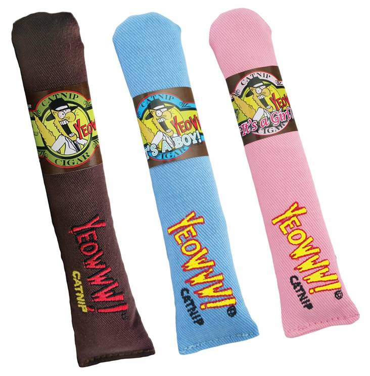 Kissanminttu Sikari 17cm Yeowww! - Kissan hiiret, linnut, perhoset ym. - 008677 - 4