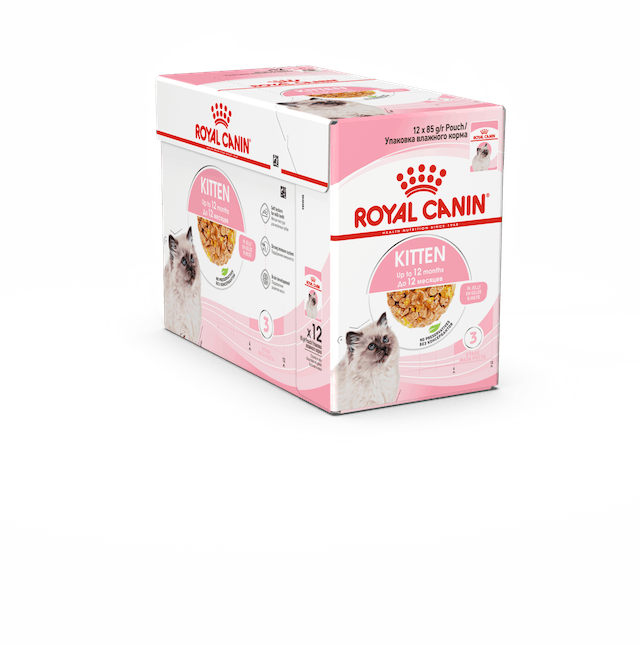 Kitten Jelly 12x85g hyytelö Royal Canin - Kissanpennun säilykkeet ja kasvatusruoat - 000597 - 2