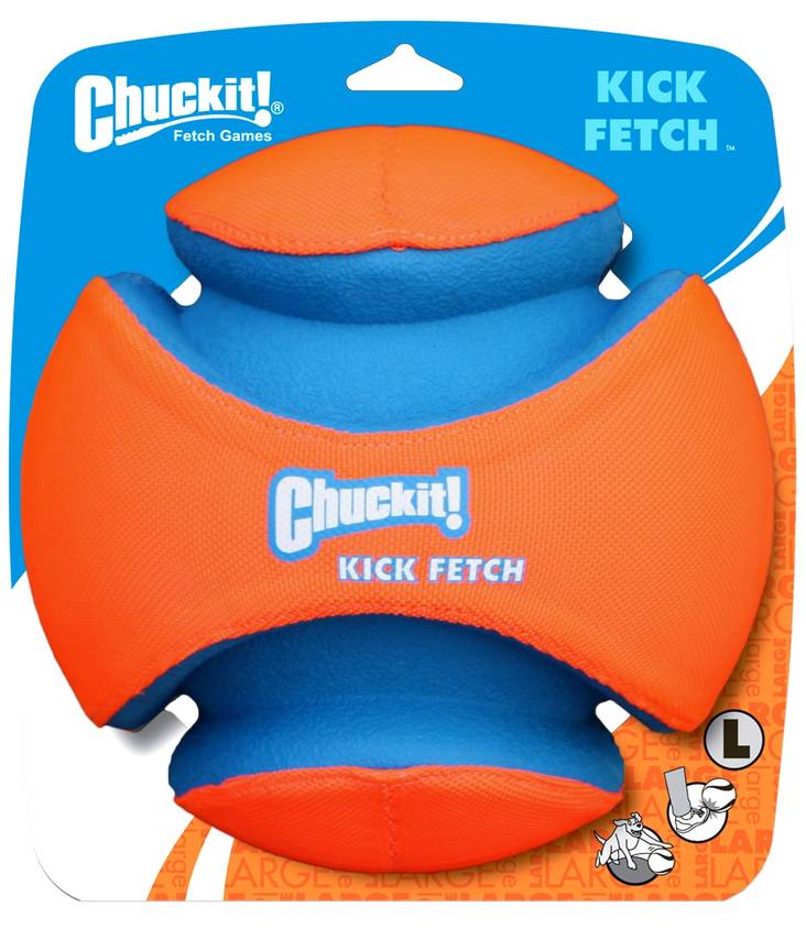 Kumipallo Kick Fetch L 19cm Chuckit - Koiran pallot ja heittolelut - 030057 - 1