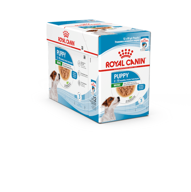 MINI Puppy Gravy 12x85g kastike Royal Canin - Säilykeet pennuille ja kasvatukseen - 011837 - 2
