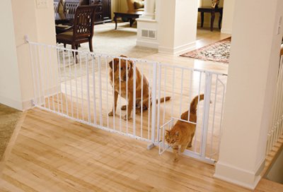 Maxiportti matala 79x94-152cm Carlson - Koiraportit - 017487 - 1