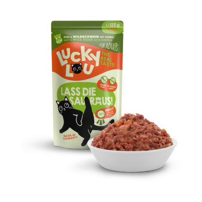 Nauta villisika Life Stage 125g pss Lucky Lou - Aikuisten kissojen säilykkeet - 037007 - 1