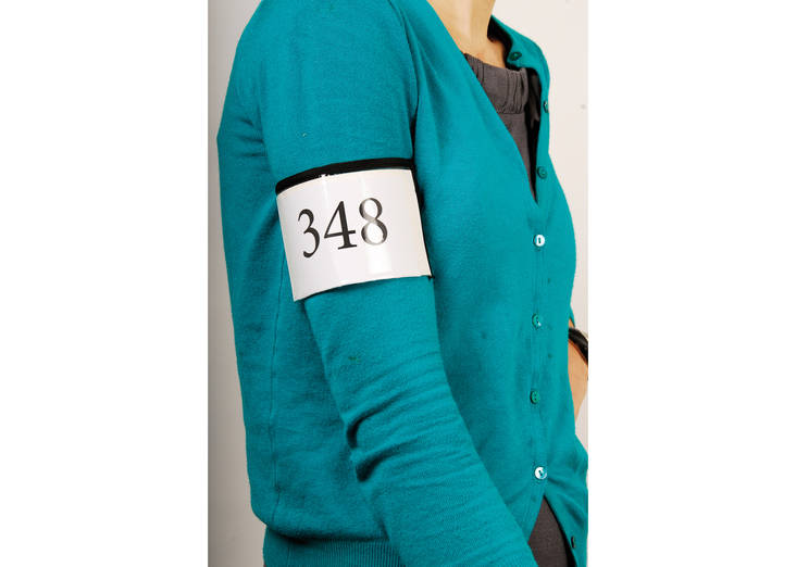 Näyttelynumerotasku käsivarteen joustava kuminauha musta Show Tech - Koiranäyttely harrastaminen - 009367 - 1