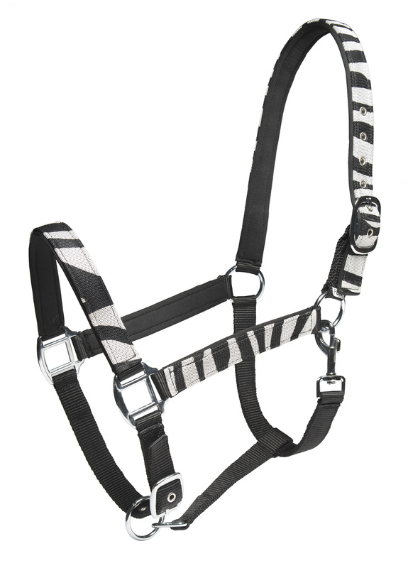 Nylonriimu Zebra toppauksin Horse Comfort - Hevosen nylonriimut - 024297 - 1