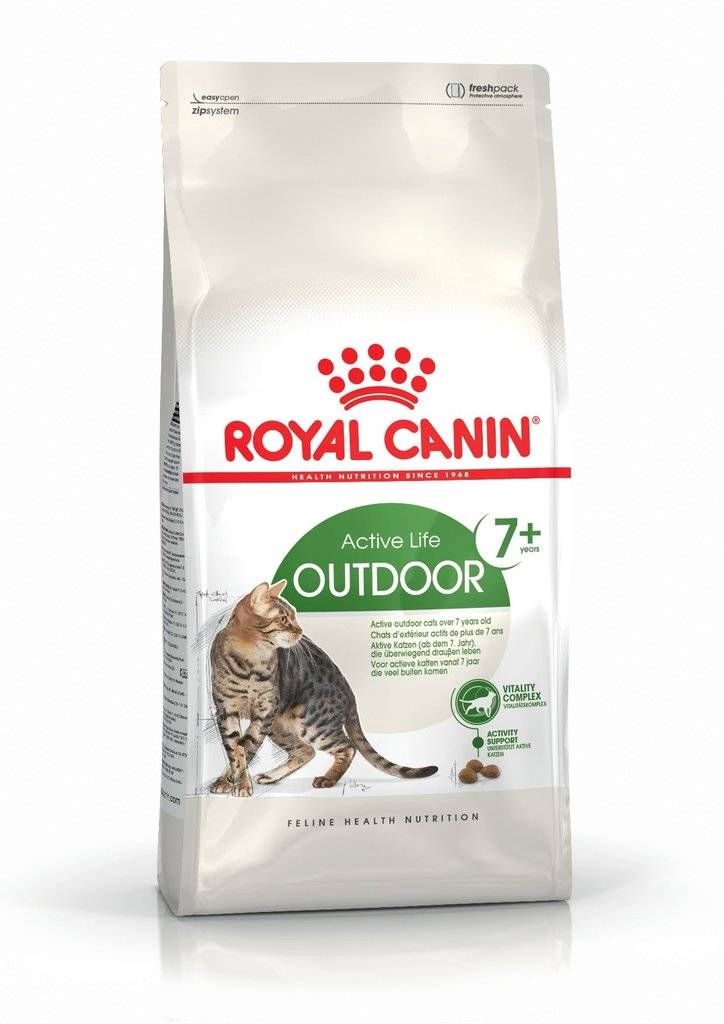 Outdoor 7+ 2kg Royal Canin - Kissan kuivaruoat ikääntyville kissoille - 000787 - 1