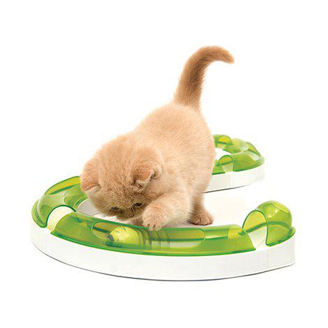 Pallorata Play Circuit vihreä Catit Senses 2.0 - Kissan aktivointilelut - 006267 - 1