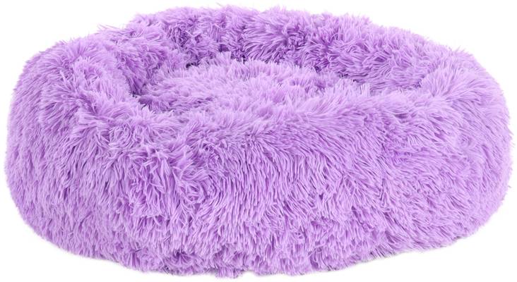 Pehmopeti Krems pyöreä 50x16cm lila Flamingo - Koiran reunalliset pedit - 038297 - 1