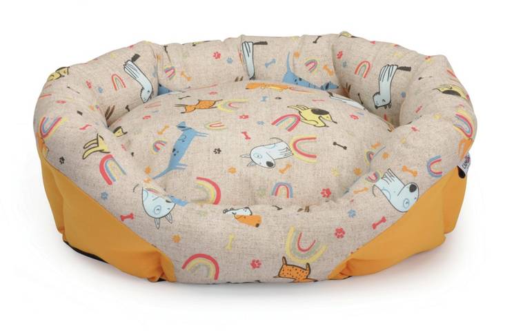 Pehmopeti Rainbow 60x55x20cm Camon - Koiran reunalliset pedit - 035067 - 1