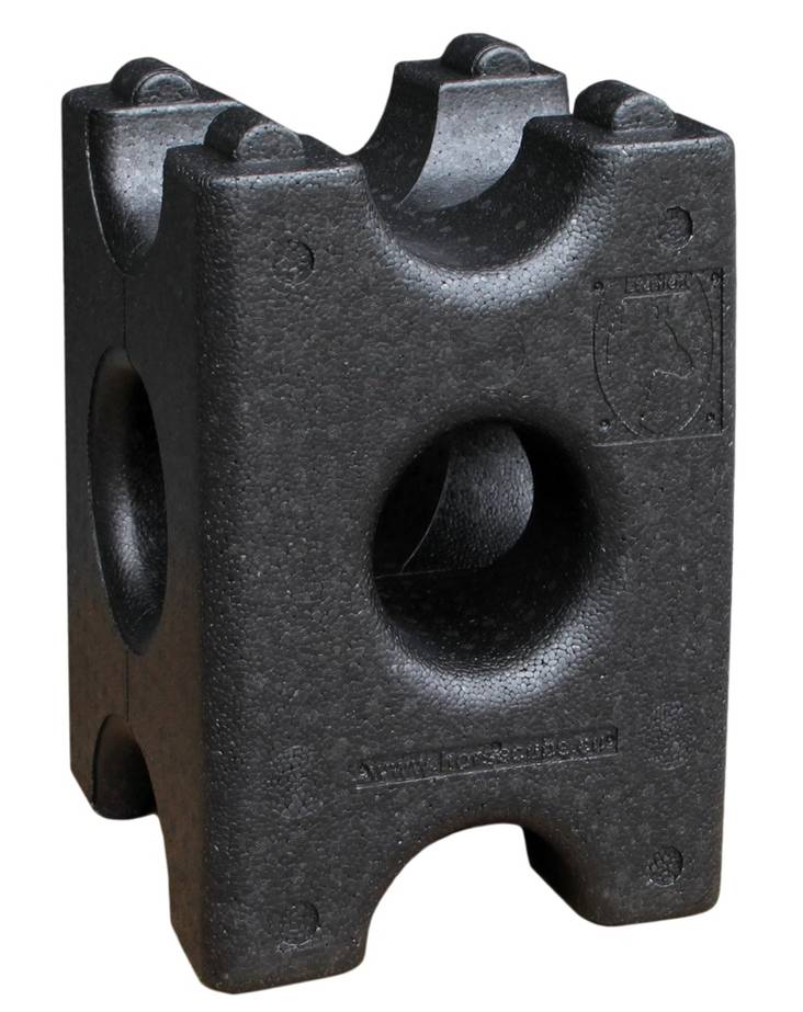 Puomikuutio 41,5x30cm musta Horse Cube - Varusteet kentälle, ja maneesiin - 024477 - 1