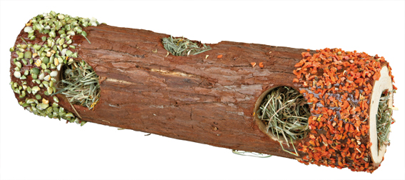 Puutunneli heinätäyte 30x10cm Trixie - Pieneläinten herkut ja namipalat - 009807 - 1
