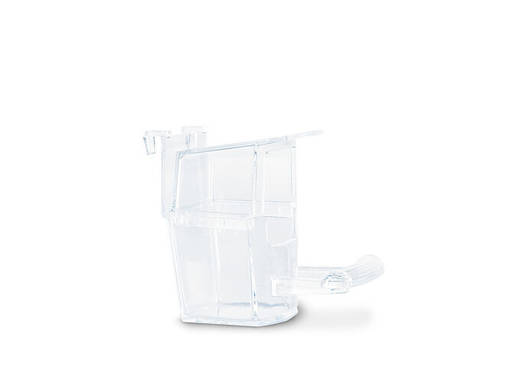 Ruokakuppi linnut 2kpl 7x7,5x6cm kirkas - Lintujen ruokinta- ja juoma-astiat - 025557 - 1