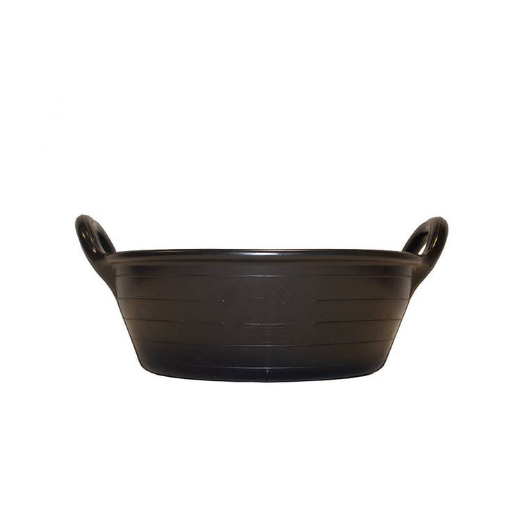 Ruokintavati 11L musta matala Gorilla Tub - Kotieläinten ruokinta-astiat ja ämpärit - 039147 - 1