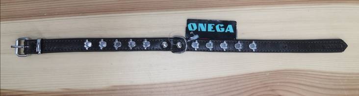 Solkipanta Paws&Bones 16mmx35cm tummanruskea Onega - Koiran solkipannat - 033807 - 1