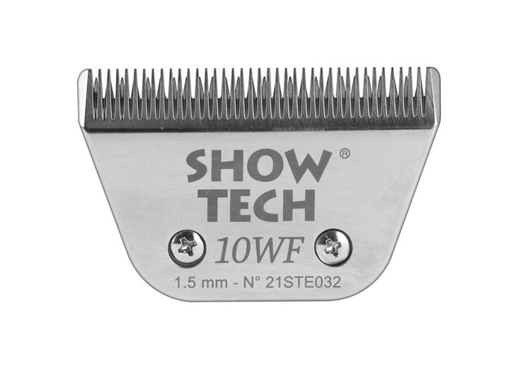 Terä 10WF 1,5mm teräs/kromi Show Tech - Koiran trimmauskoneet ja terät - 018647 - 1