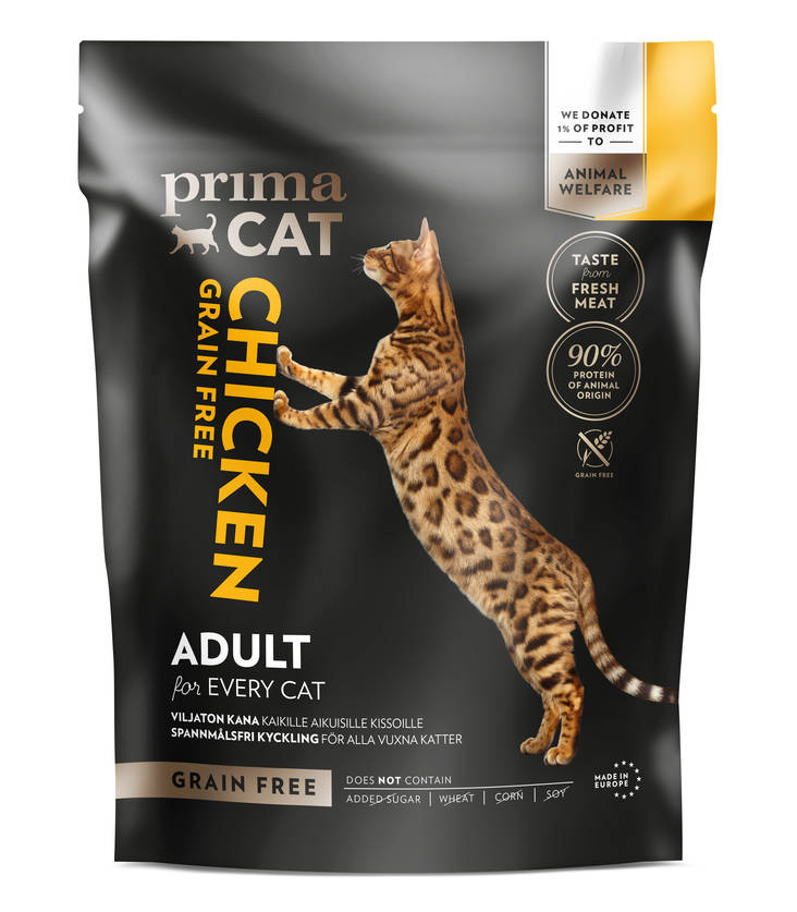 Adult Chicken Grain Free PrimaCat - Kissan kuivaruoat aikuisille kissoille - 029877 - 1