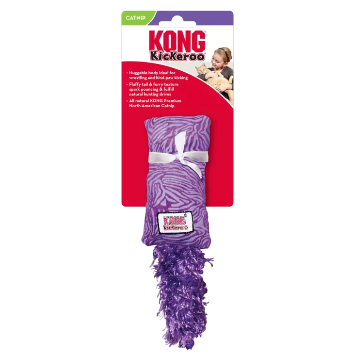 Kissanlelu Kitten Kickeroo 13cm KONG - Kissan pehmolelut - 000377 - 1