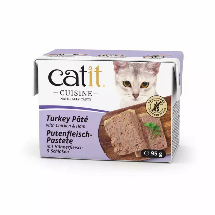 Kalkkuna pate 95g Catit Cuisine - Aikuisten kissojen säilykkeet - 046467 - 1