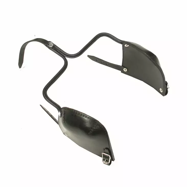 Kokolaput neliö nahkaa GP Tack - Ravurin silmälaput, suojat & himmentimet - 046827 - 1