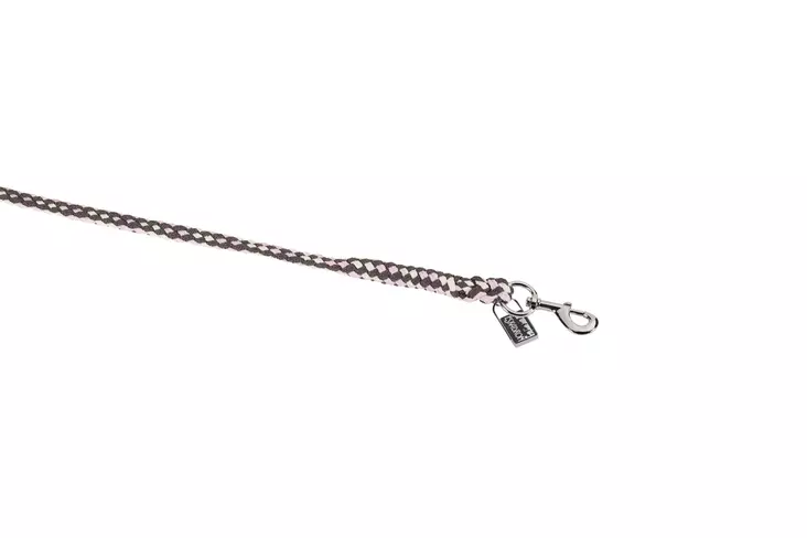 Riimunnaru Regular BGB-lukolla 2m valko-harmaa-vaaleanpunainen Eskadron - Hevosen nylonriimunarut - 050197 - 1