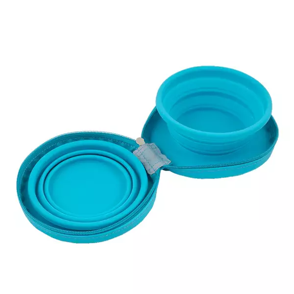 Matkakuppi 2x475ml sini-harmaa Best Friend - Koiran retkeily ja vaellus - 052167 - 1