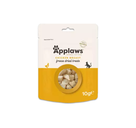 Kananrinta pakastekuivattu kissanami 10g pss Applaws Cat - Kissan herkut ja makupalat - 052627 - 1