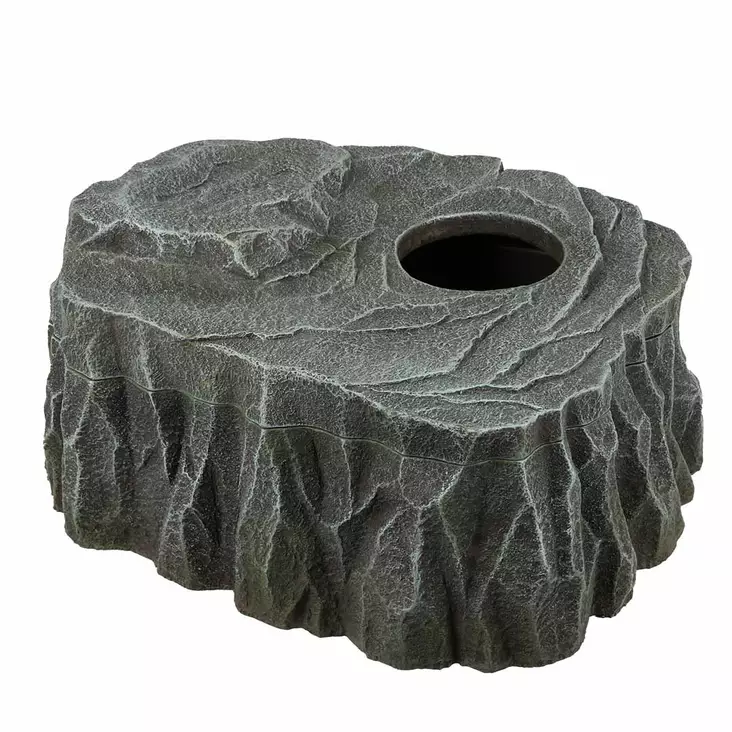 Kiviluola M 23x19x12,5cm harmaa Terra Della - Terraarion tarvikkeet ja kuivikkeet - 054237 - 1